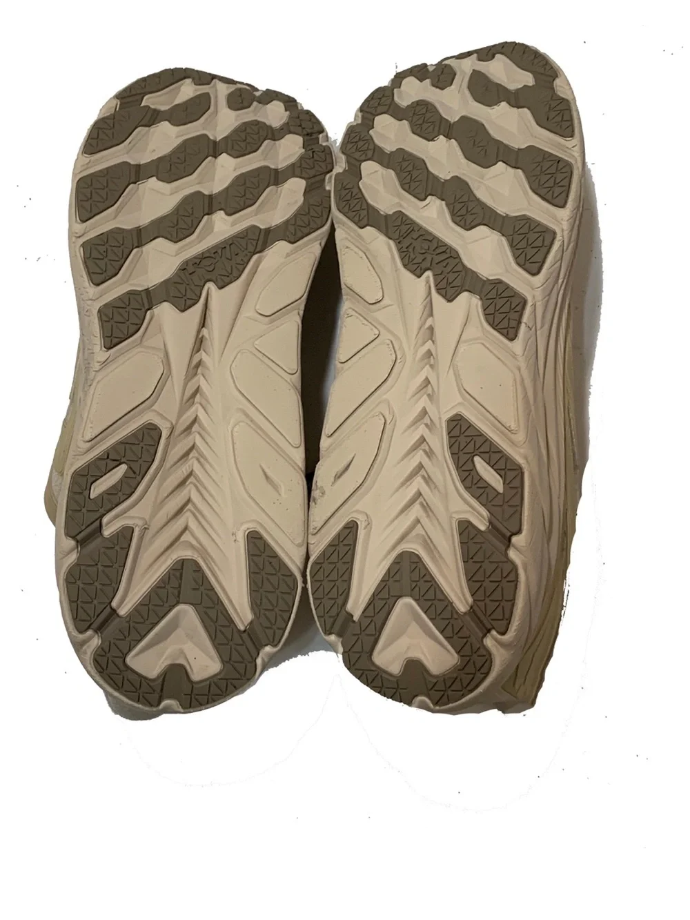 Hoka project clifton Beige Athletic Sneakers